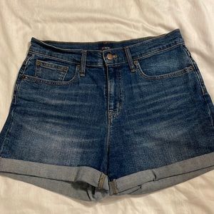 J crew denim shorts